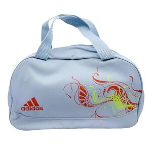 Adidas Mini Duffle / Cosmetics / Toiletry Bag - 9” x 6” x 4”
